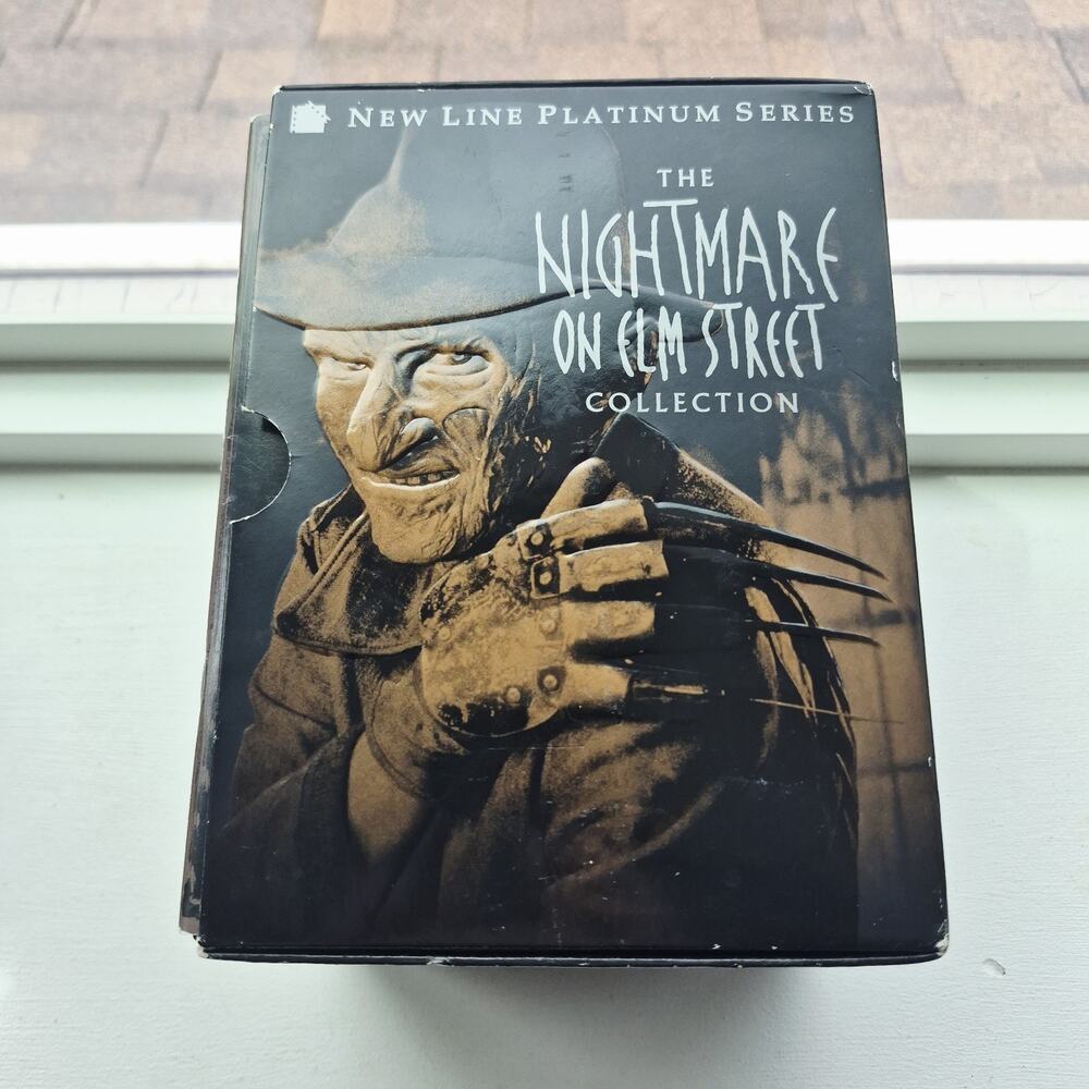 The NIGHTMARE on ELM STREET Platinum Series 8 DVDs Horror 3D Glasses Booklet